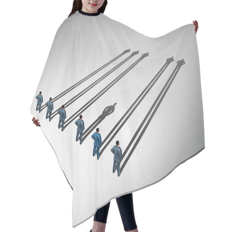 Personality  Erectile Dysfunction Medical Concept Hair Cutting Cape