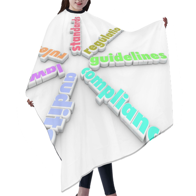 Personality  Compliance And Related Words Hair Cutting Cape