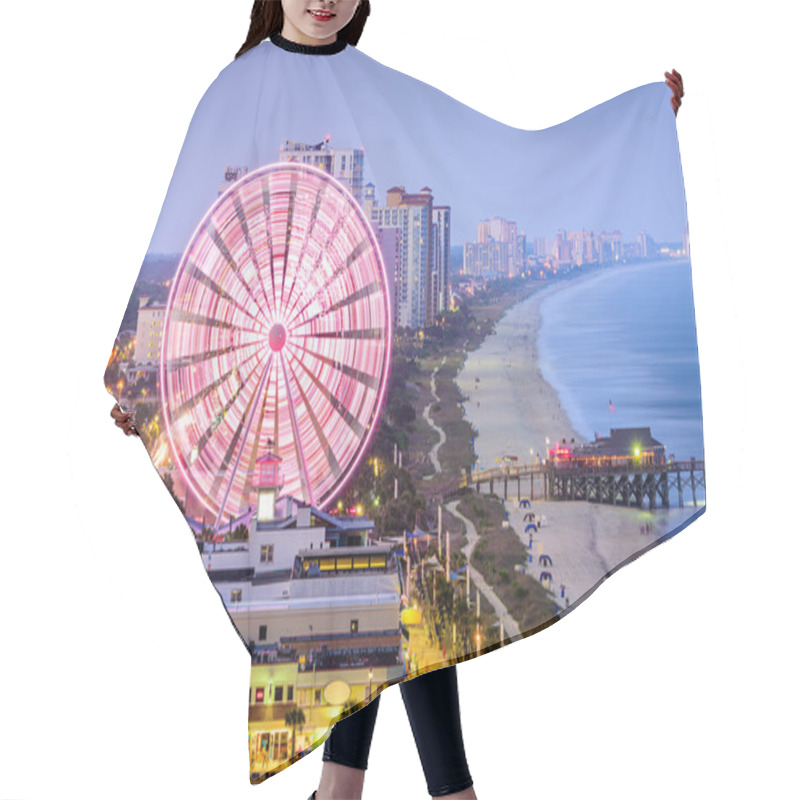 Personality  Myrtle Beach Skyline Hair Cutting Cape