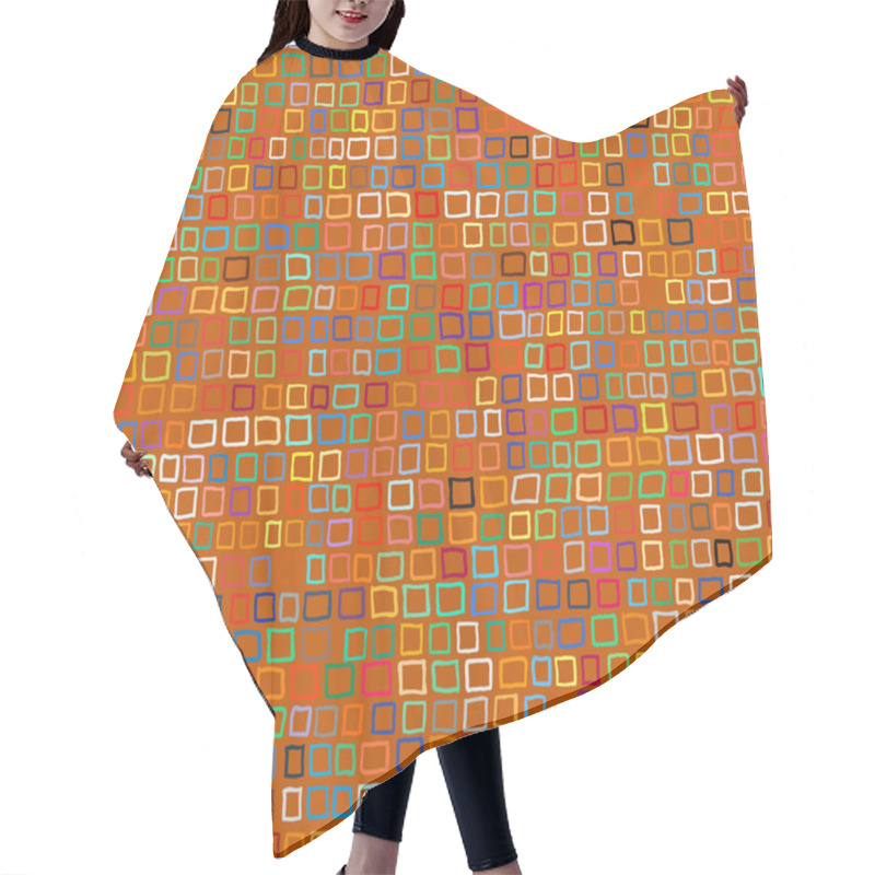 Personality  Geometric Pattern Hair Cutting Cape