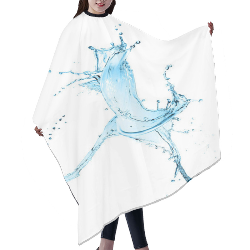 Personality  Water Splash And Bubbles Hair Cutting Cape