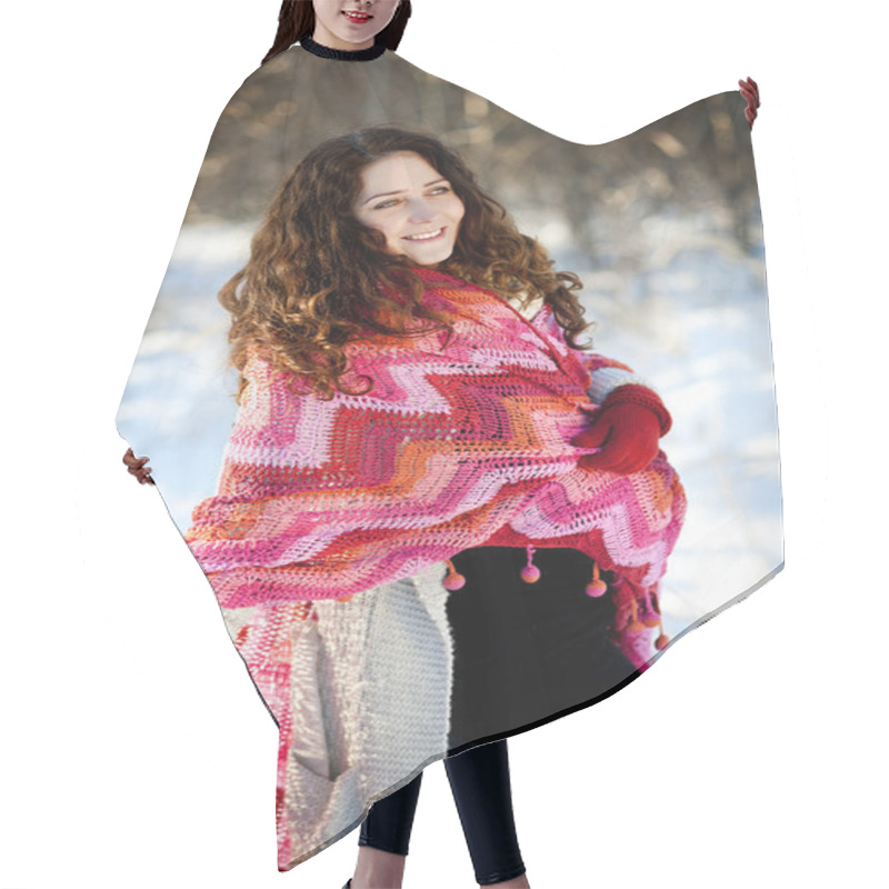 Personality  Winter Pregnancy Hair Cutting Cape