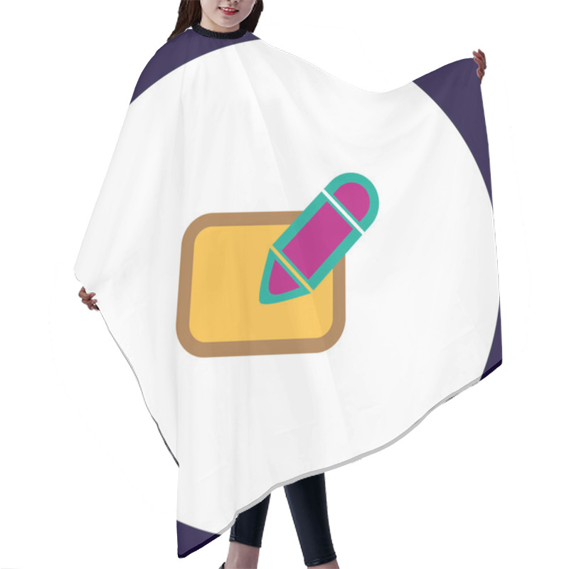 Personality  Registration Computer Symbol Hair Cutting Cape