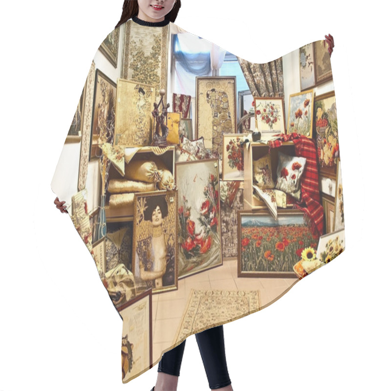 Personality  Tapestry Room In Store Hair Cutting Cape