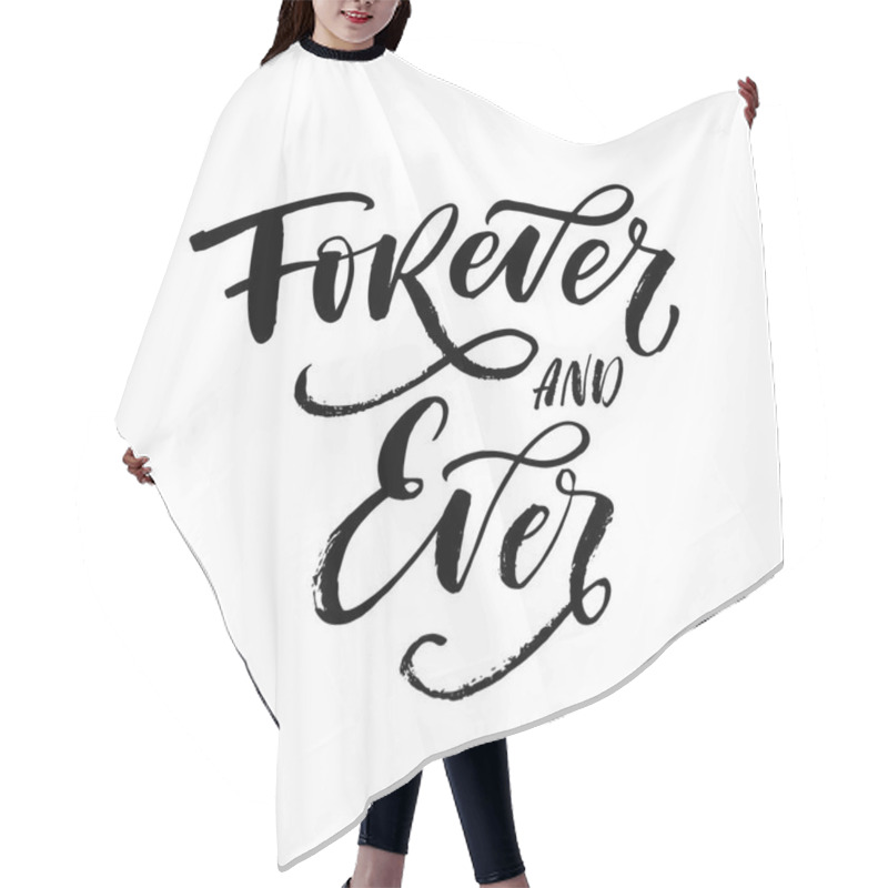 Personality  Forever And Ever Postcard. Hair Cutting Cape