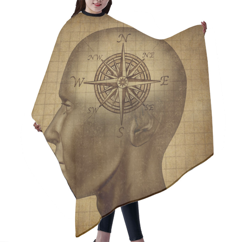 Personality  Moral Compass Hair Cutting Cape