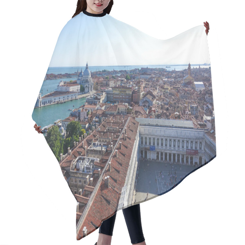 Personality  Aerial View Over St Mark S Square In Venice - San Marco Hair Cutting Cape