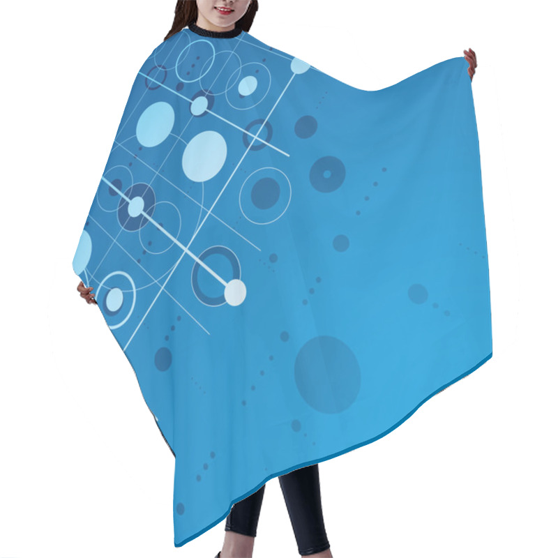 Personality   Bauhaus Abstract  Background Hair Cutting Cape