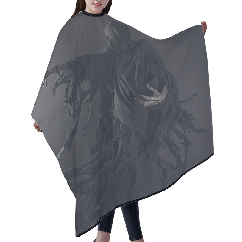 Personality  Death On A Black Background, Dementor Hair Cutting Cape