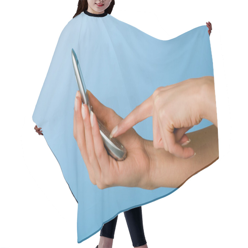 Personality  Cell Phone Hair Cutting Cape