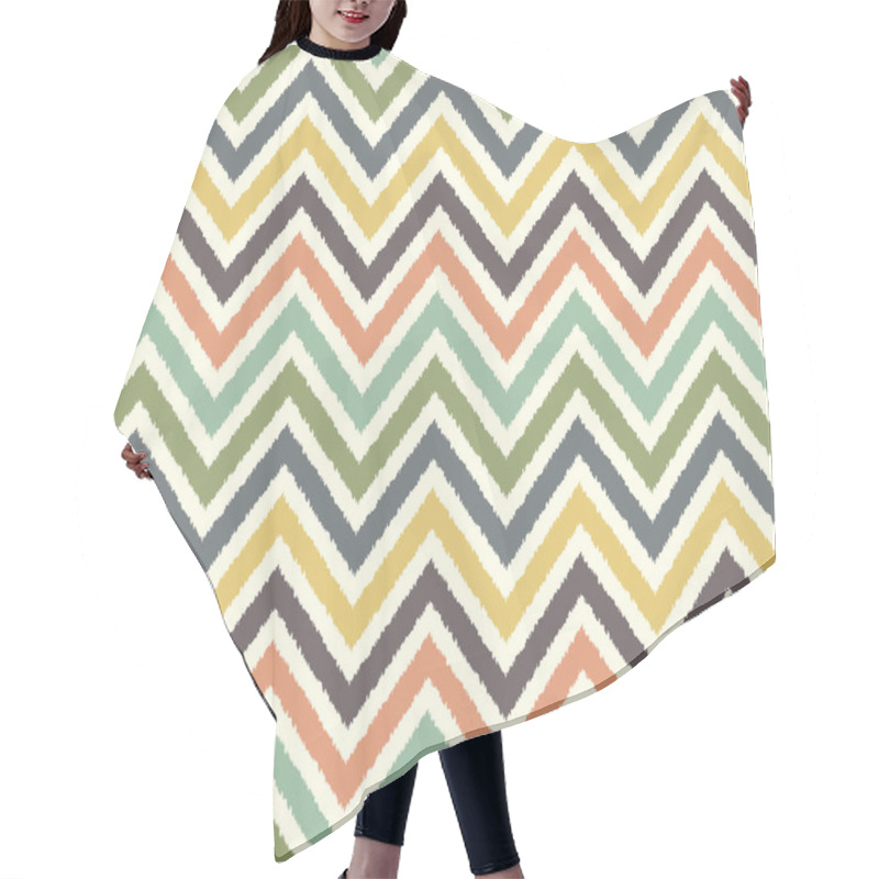 Personality  Abstract Seamless Chevron Pattern Hair Cutting Cape