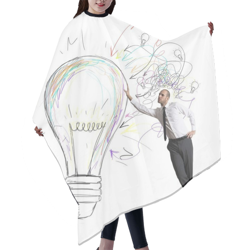 Personality  Creative Business Idea Hair Cutting Cape