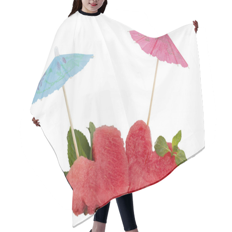 Personality  Watermelon Hair Cutting Cape