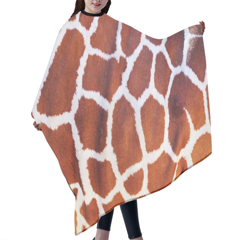 Personality  Giraffe Skin Texture Hair Cutting Cape