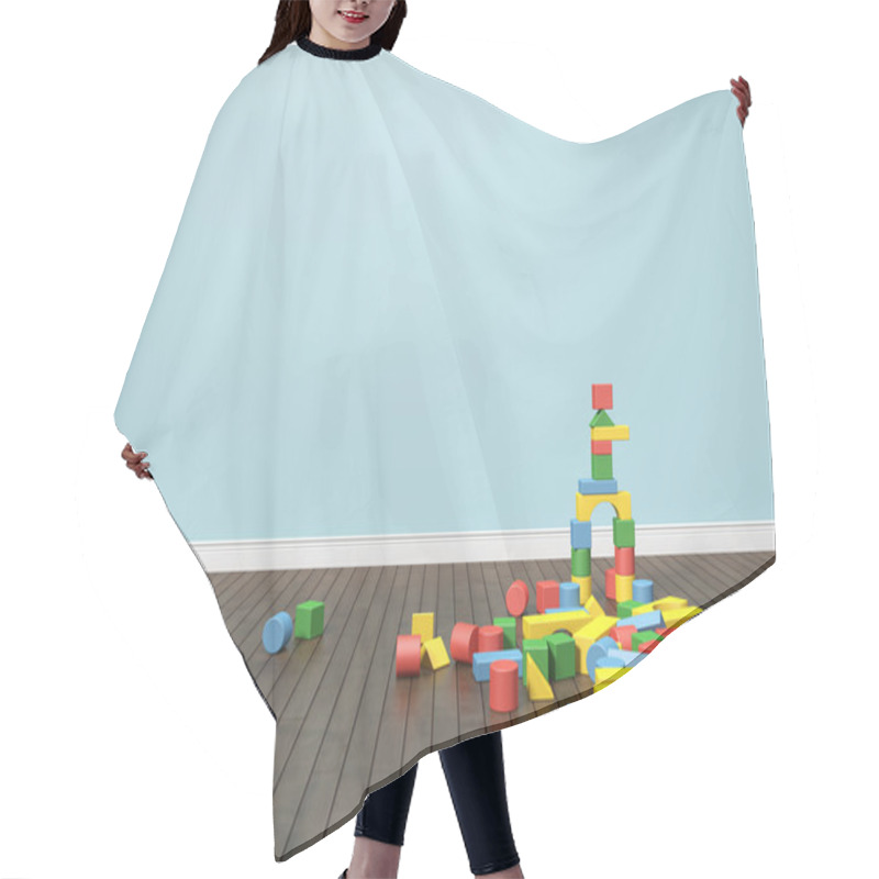 Personality  Building Blocks Hair Cutting Cape