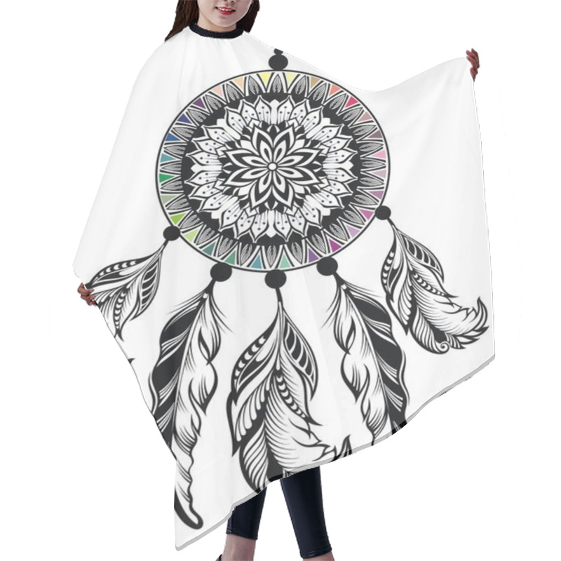 Personality  Dream Catcher, Protection, American Indians Hair Cutting Cape