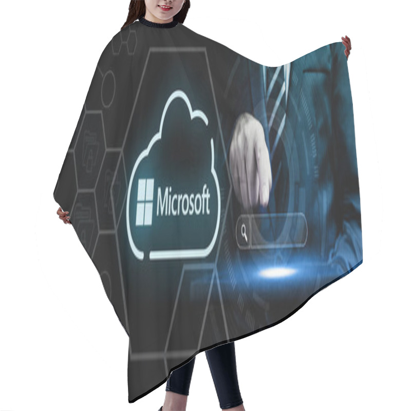 Personality  Empower Your Business With Microsoft Cloud Solutions Hair Cutting Cape