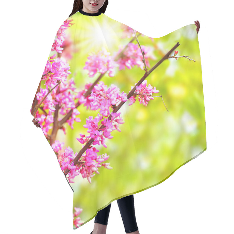 Personality  Blooming Tree Hair Cutting Cape