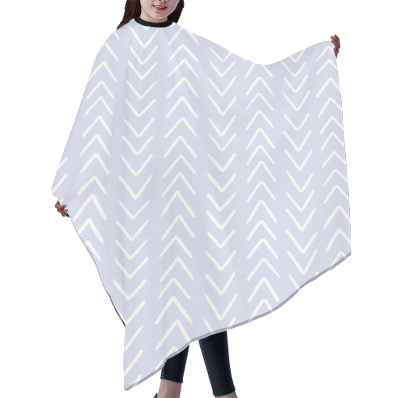 Personality  Simple Classic Herringbone Pattern Hair Cutting Cape