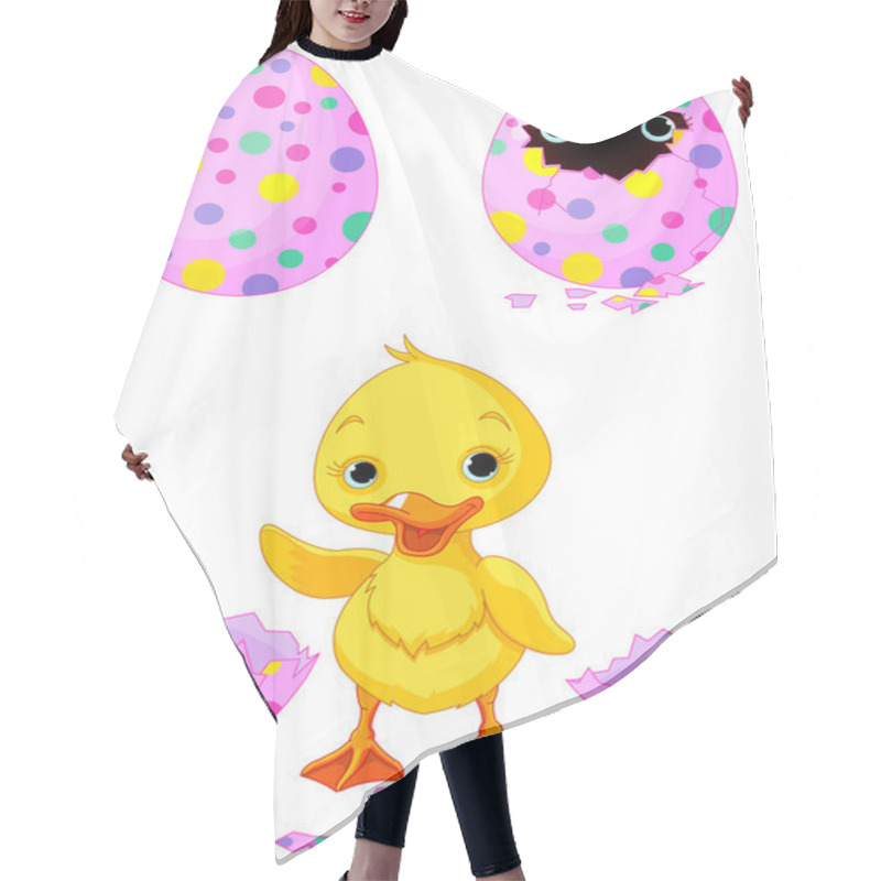 Personality  Easter Duckling Hair Cutting Cape