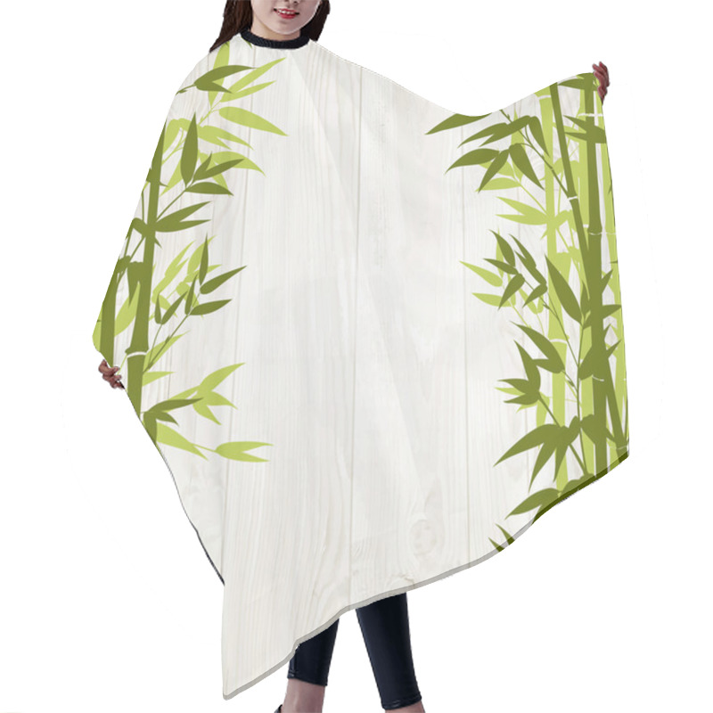 Personality  Bamboo Forest Card. Hair Cutting Cape