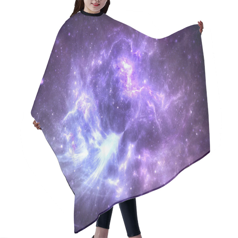 Personality  Deep Space Nebula Hair Cutting Cape