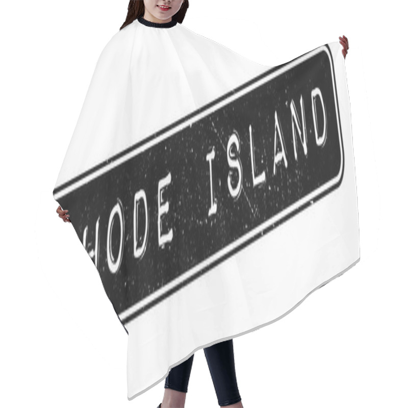 Personality  Rhode Island Rubber Stamp Hair Cutting Cape