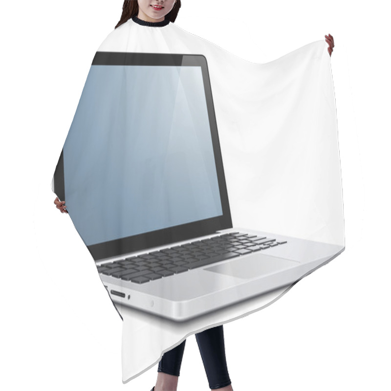 Personality  Laptop Hair Cutting Cape