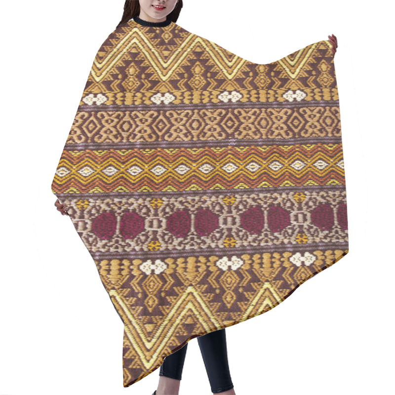 Personality  Hand Woven Guatemalan Tapestry Hair Cutting Cape