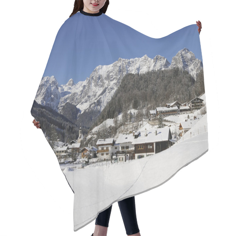 Personality  Scenic Landscape Of Reiteralpe Mountain Hair Cutting Cape