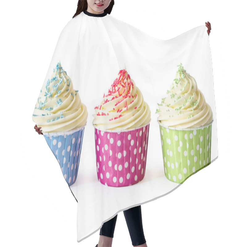 Personality  Cupcakes Hair Cutting Cape