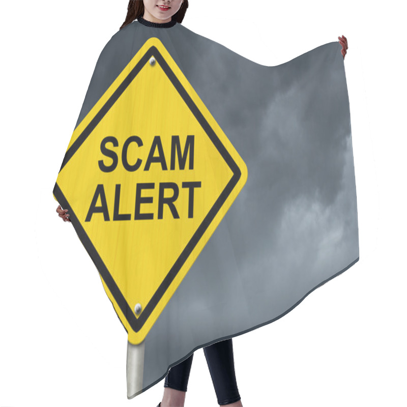 Personality  Warning Of Scam Hair Cutting Cape