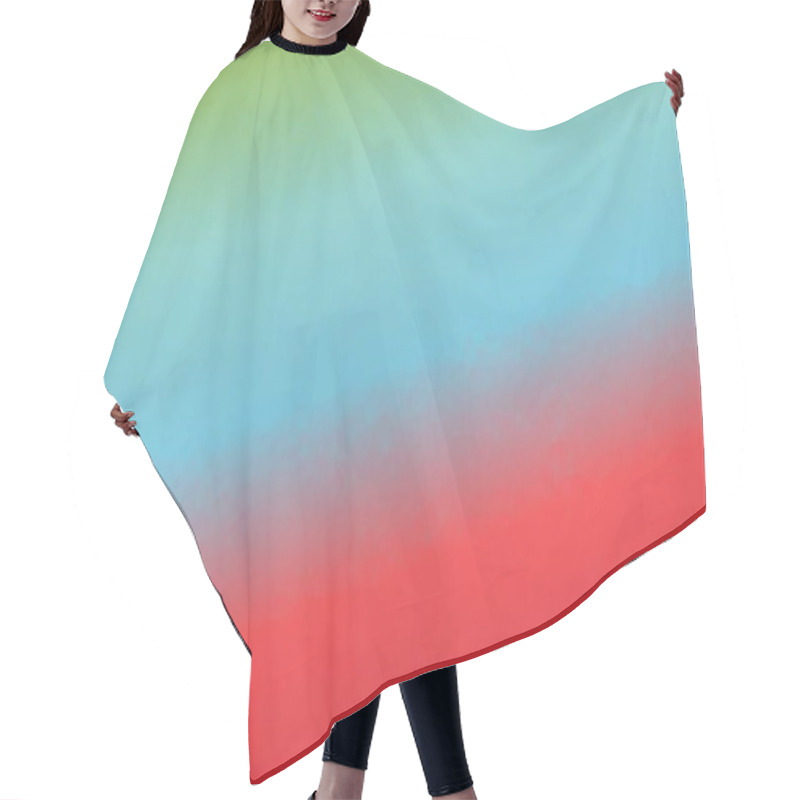 Personality  Creative Prismatic Background With Polygonal Pattern Hair Cutting Cape