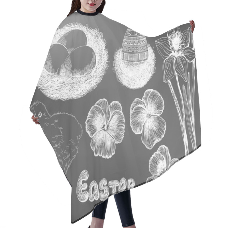 Personality  Easter Set Hair Cutting Cape