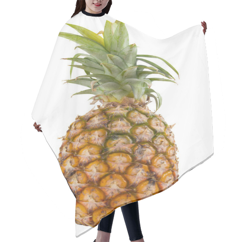 Personality  Pineapple On White Hair Cutting Cape