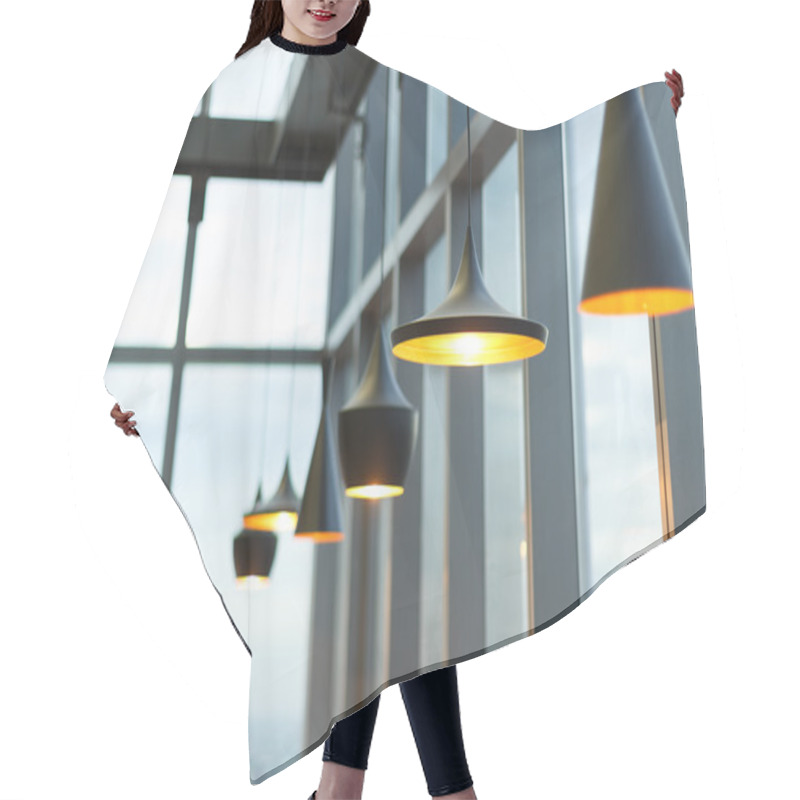 Personality  Lamps Design Hair Cutting Cape