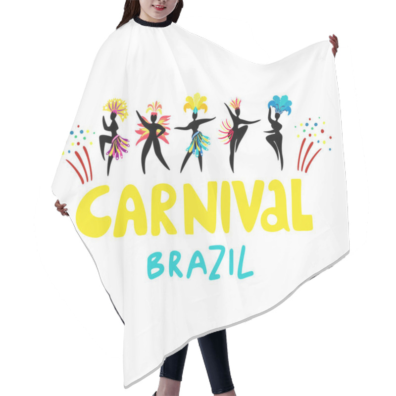 Personality  Carnival Brasil Hair Cutting Cape