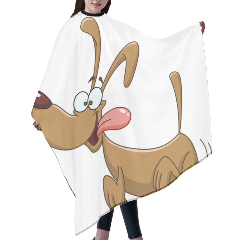 Personality  Running Dog Hair Cutting Cape