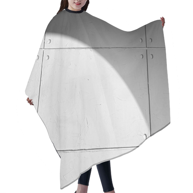 Personality  Gray Concrete Wall With Shadow Texture Hair Cutting Cape