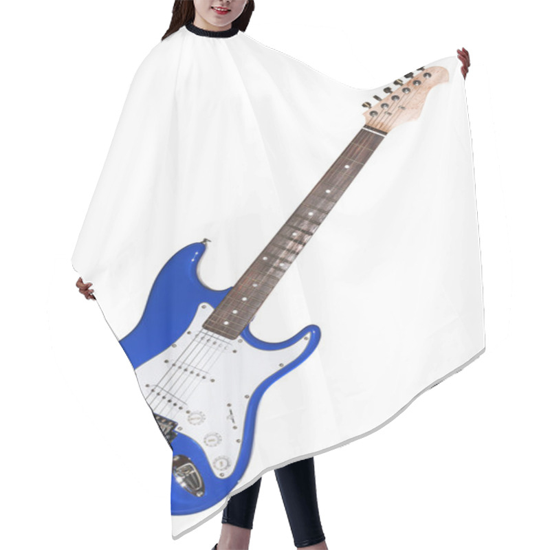 Personality  Electro Guitar. Hair Cutting Cape