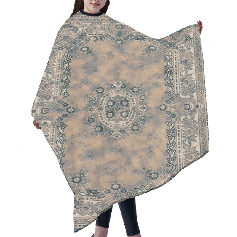 Personality  Carpet Bathmat And Rug Boho Style Ethnic Design Pattern With Distressed Texture And Effect Hair Cutting Cape