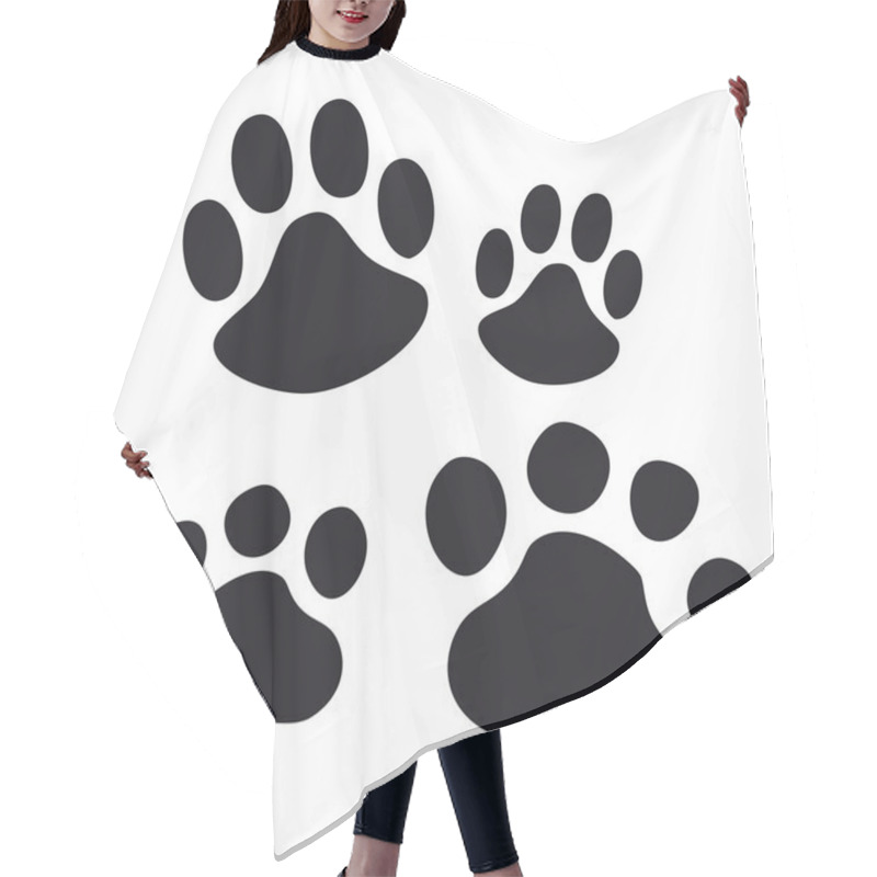 Personality  Animal Paw Pet Wolf Paw Paw Vector Bear Footprint Animal Paw Cat Paw Fingerprint Impression Hair Cutting Cape