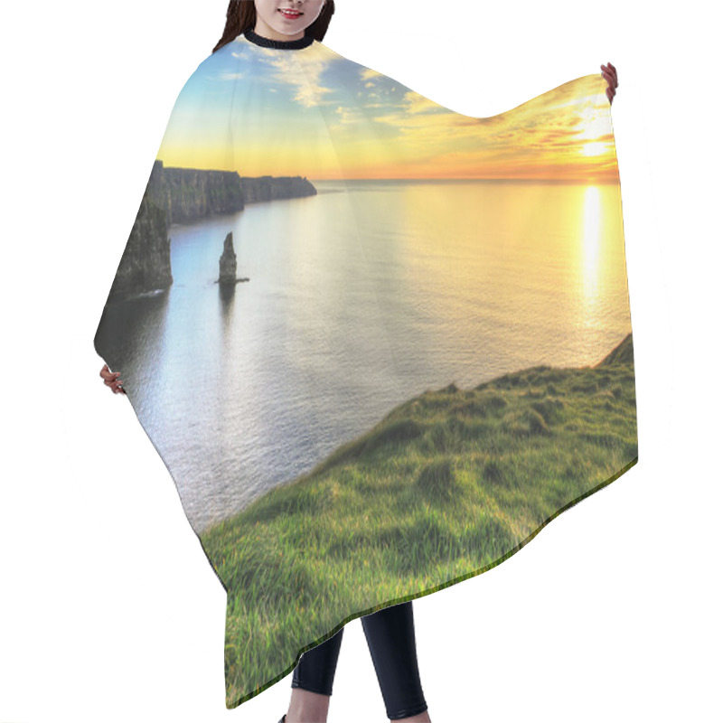 Personality  Cliffs Of Moher In Ireland Hair Cutting Cape