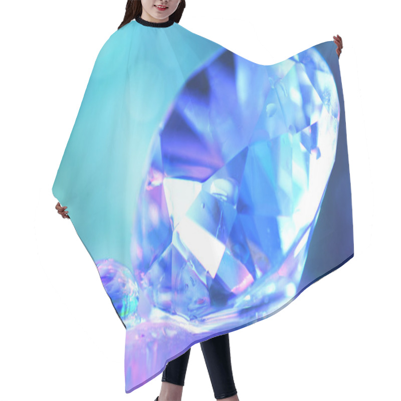 Personality  Shining Diamonds Hair Cutting Cape