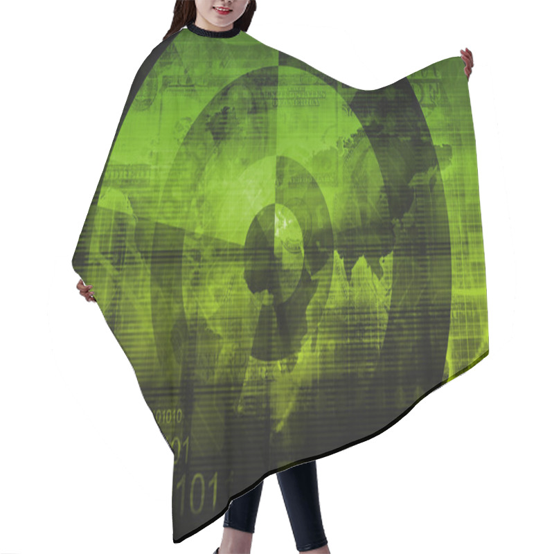 Personality  Information Technology Hair Cutting Cape