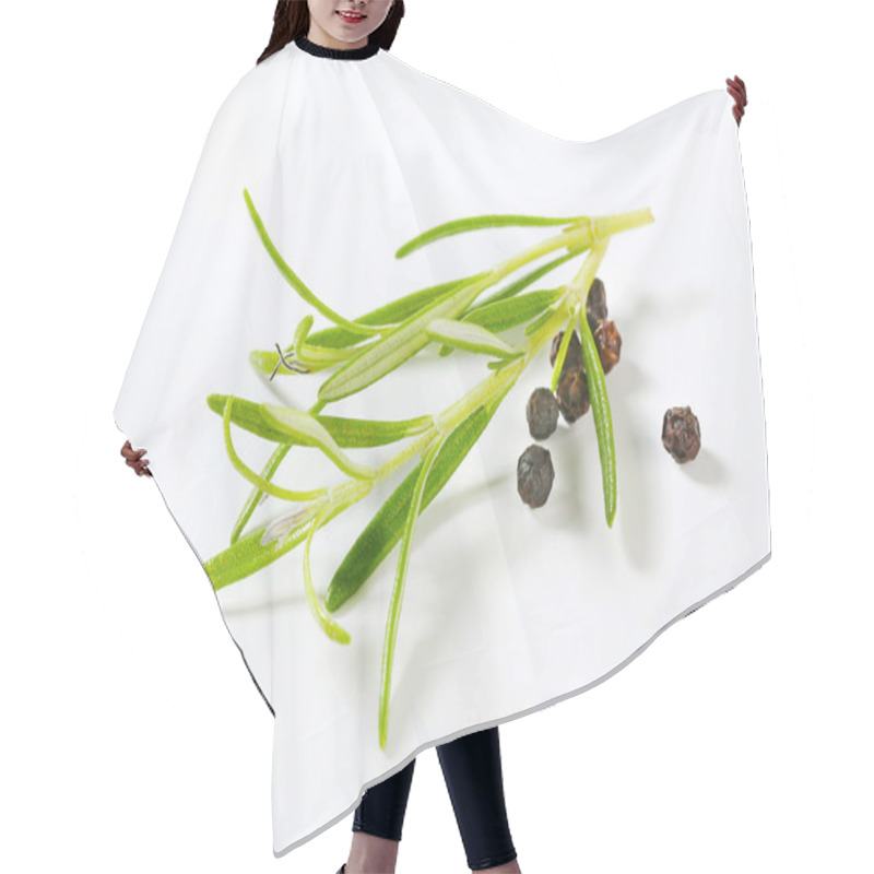 Personality  Culinary Herb And Black Pepper Hair Cutting Cape