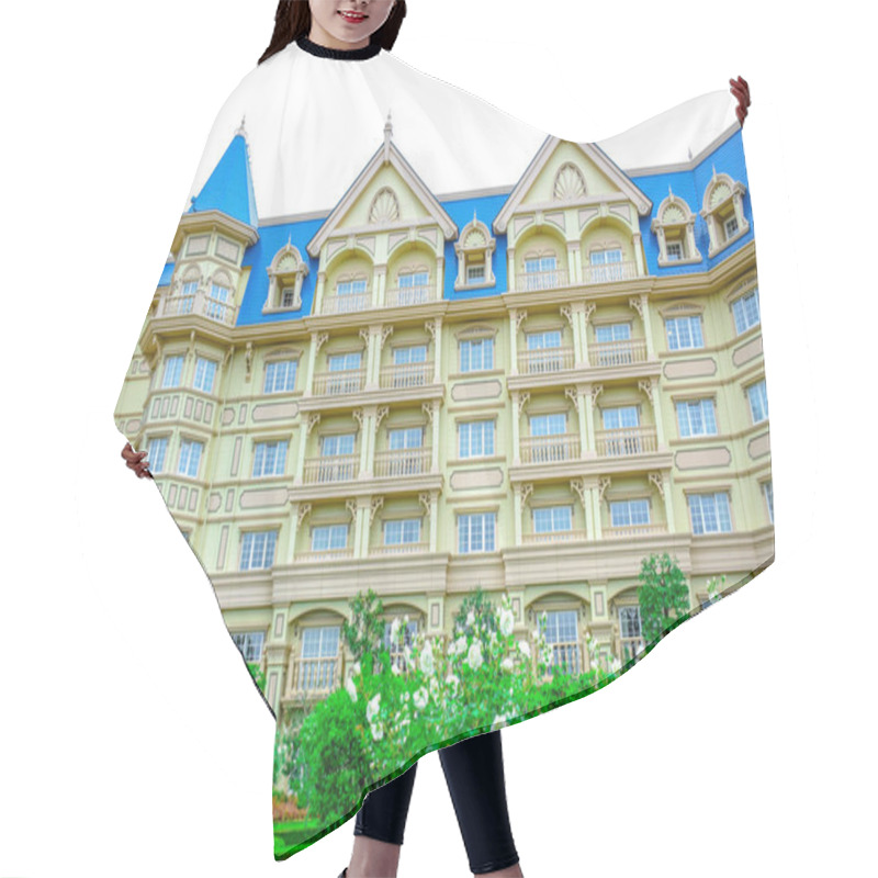 Personality  CHIBA, JAPAN: View Of Tokyo Disneyland Hotel Located In Tokyo Disney Resort, Urayasu, Chiba, Japan Hair Cutting Cape