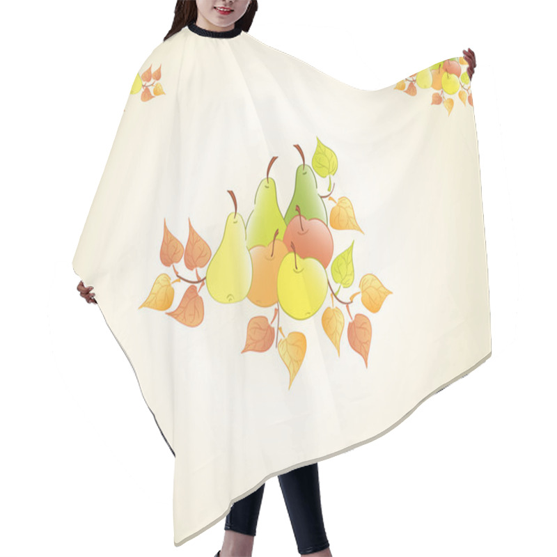 Personality  Fruits Hair Cutting Cape