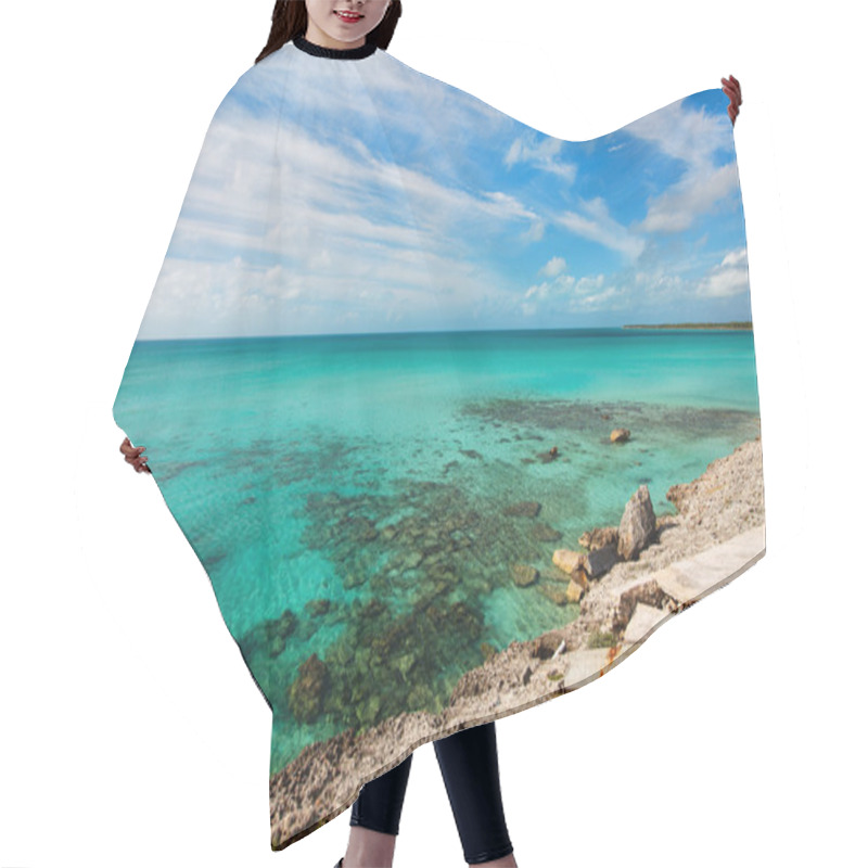 Personality  Eleuthera Island Bahamas Hair Cutting Cape