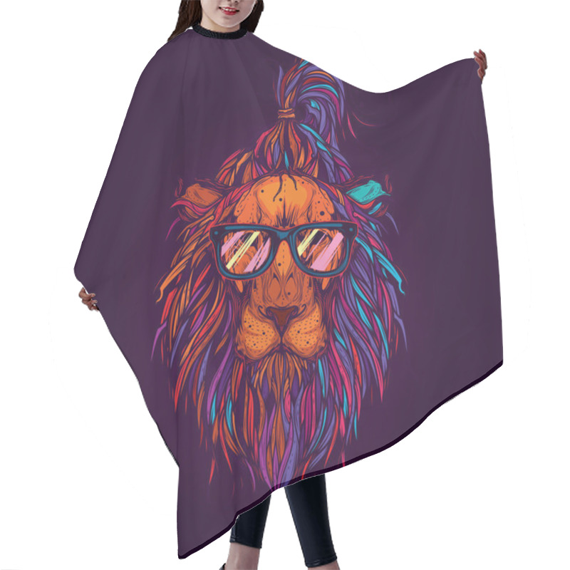 Personality   Lionneon_01 Hair Cutting Cape